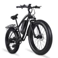 Miniatyrbild 4 av 11: Shengmilo MX02S Elcykel Dam För Vuxna 1000W48V17Ah Elcykel 26” Däck Herr City Elcykel Shimano 7-växlad