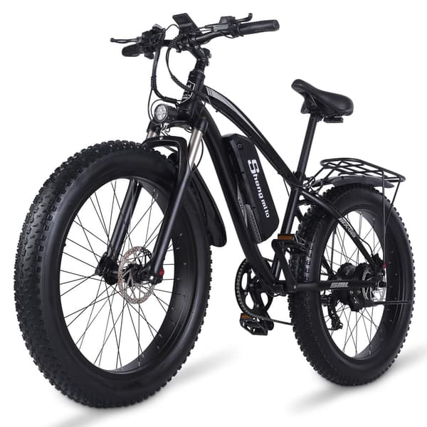 Shengmilo MX02S Elcykel Dam För Vuxna 1000W48V17Ah Elcykel 26” Däck Herr City Elcykel Shimano 7-växlad