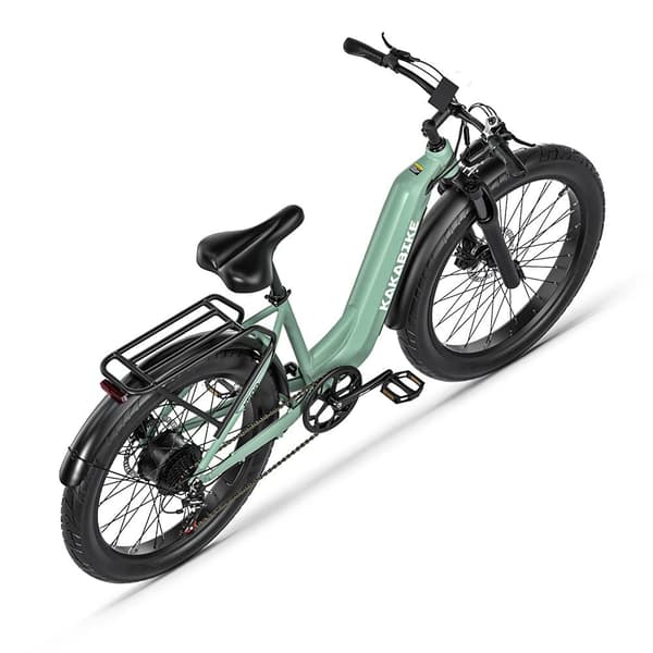 KAKABIKE K500 Elcykel 1000W Motor 17.5AH Batteri 26 Däck Herr Elcykel Urban Dam Elcykel Boost Räckvidd På 80-90km