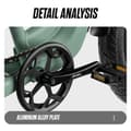 Pikkukuva 10 / 11: KAKABIKE K500 sähköpyörä naisille aikuisille 1000W 48V 17.5Ah sähköpyörä 26" renkaat miehille sähköpyörä latausaika 7-8 tuntia