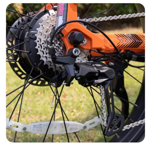 Cyrusher Ranger 2.0 Terrängcykel 250W Motor Elcykel För Vuxna 52V 20Ah Batteri Elcykel 26 Tum Elcykel Med Feta Däck