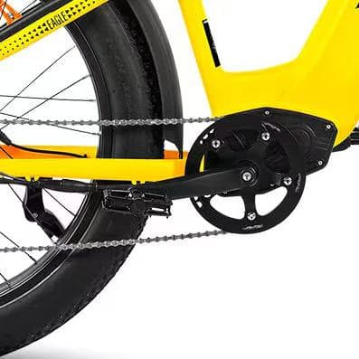 HAOQI Eagle2.0 Elcykel För Vuxna 250W48V20Ah Elcykel 26” Däck Elcykel Justerbar Fjädringsgaffel Med Låsfunktion