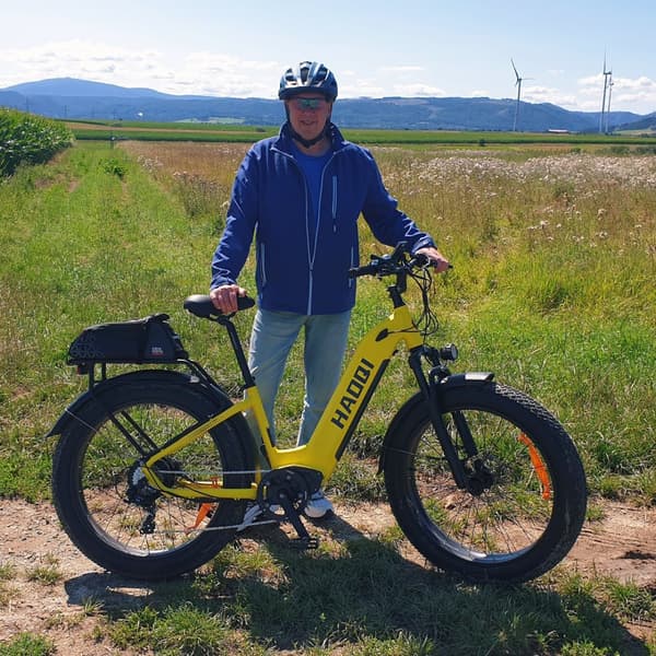 HAOQI Eagle2.0 Elcykel För Vuxna 250W48V20Ah Elcykel 26” Däck Elcykel Justerbar Fjädringsgaffel Med Låsfunktion