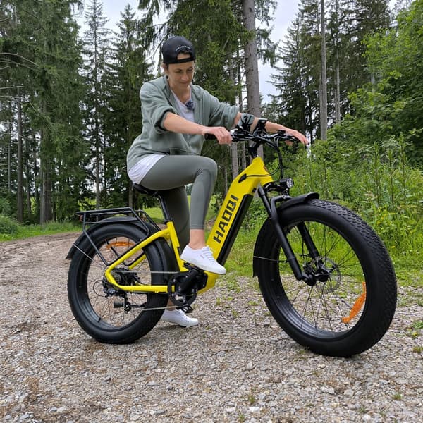 HAOQI Eagle2.0 Elcykel För Vuxna 250W48V20Ah Elcykel 26” Däck Elcykel Justerbar Fjädringsgaffel Med Låsfunktion