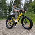 Miniatyrbild 8 av 9: HAOQI Eagle2.0 Elcykel För Vuxna 250W48V20Ah Elcykel 26” Däck Elcykel Justerbar Fjädringsgaffel Med Låsfunktion