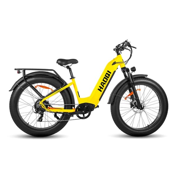 HAOQI Eagle2.0 Elcykel För Vuxna 250W48V20Ah Elcykel 26” Däck Elcykel Justerbar Fjädringsgaffel Med Låsfunktion