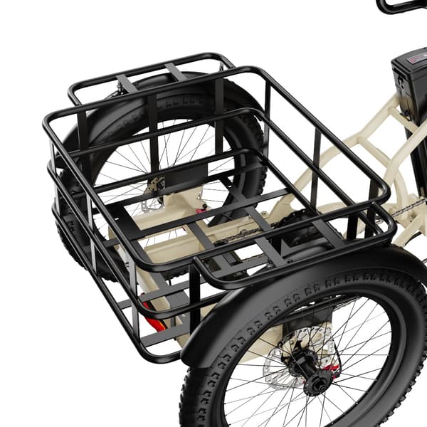 ONESPORT OT30 Pro Elektrisk Trehjuling 500W 48V18AH Elektrisk Lasttrehjuling 20” Däck Ellasttrehjuling Standardhastighet 25km/h