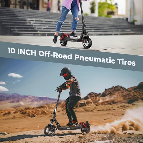 isinwheel GT1 City Elscooter för vuxna 800W motor 48V10AH batteri 10 tums däck Elscooter Terrängdäck Hopfällbar elscooter