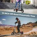 Miniatyrbild 10 av 11: isinwheel GT1 City Elscooter för vuxna 800W motor 48V10AH batteri 10 tums däck Elscooter Terrängdäck Hopfällbar elscooter
