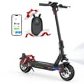 Miniatyrbild 1 av 11: isinwheel GT1 City Elscooter för vuxna 800W motor 48V10AH batteri 10 tums däck Elscooter Terrängdäck Hopfällbar elscooter