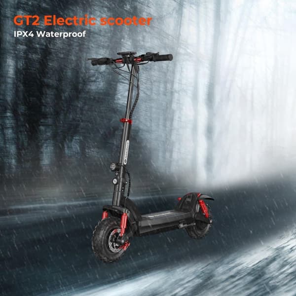 isinwheel GT2 Hopfällbar Elscooter 11-tums Däck Elscooter 800W Borstlös Motor 48V 15AH Terrängscooter För Vuxna