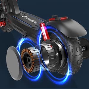 isinwheel GT2 Hopfällbar Elscooter 11-tums Däck Elscooter 800W Borstlös Motor 48V 15AH Terrängscooter För Vuxna