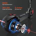 Miniatyrbild 3 av 11: isinwheel GT2 City Elscooter för vuxna 800W motor 48V15AH 11-tums däck Elscooter Elscooter LED digital display