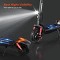 Miniatyrbild 7 av 11: isinwheel GT2 City Elscooter för vuxna 800W motor 48V15AH 11-tums däck Elscooter Elscooter LED digital display