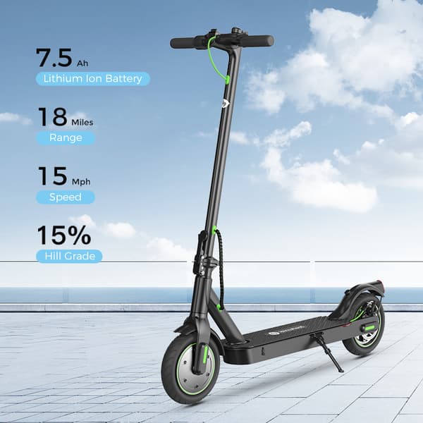 Future S9 PRO sähköpotkulauta 8,5 tuuman renkailla 350 W:n moottorilla, kaupunkiajolla, 36 V:lla ja 7,5 Ah:lla, latausaika 3–6 tuntia