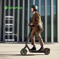 Miniatyrbild 9 av 11: Future S10 Plus (ABE) Elscooter 10-tums däck Elscooter 500W motor Stadspendling 36V 15AH Elscooter