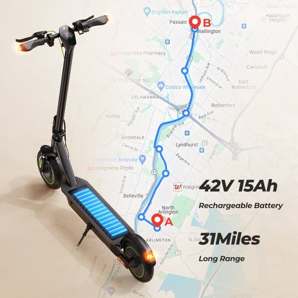 Future S10 Plus (ABE) sähköpotkulauta 500W 36V15AH 10” renkaat sähköpotkulauta sähköpotkulauta nopeus 20 km tunnissa