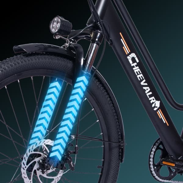 Cheevalry C26 PRO Elcykel 250W 48V16AH Batteri 20-tums däck Elcykel Herr- och Damcykel Stadspendlingscykel Elcykel för Vuxna