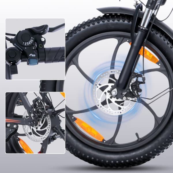 Cheevalry C16 sähköpyörä 250W 48V16AH akku 20” renkaat sähköinen maastopyörä aikuisille sähköpyörä enimmäiskantavuus 120kg
