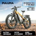 Pikkukuva 11 / 11: PULUMA PH003 sähköpyörä 3000W 48V 20AH litiumakku sähköpyörä 26 tuuman paksurenkainen maastosähköpyörä
