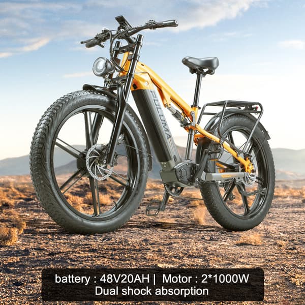 PULUMA PH003 sähköpyörä 3000 W huipputeho moottori 48 V 20 Ah akku sähköpyörä 26 * 4,0 tuuman paksurengas maastoon sähköpyörä