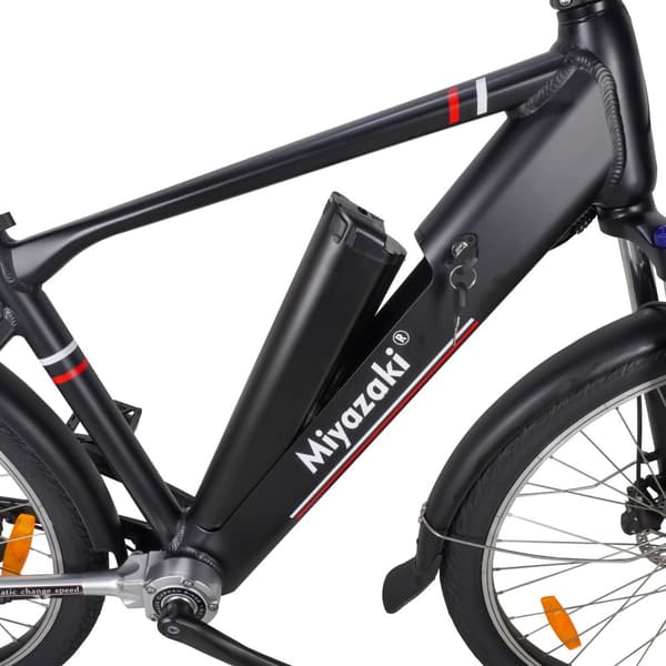 Miyazaki GC1995 Elcykel 350W 48V 14AH Batteri Elcykel 26-tums däck Dam- och herrpendling Elcykel