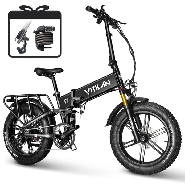 Vitilan I7 Pro 3.0 sähköpyörä 1200W moottori 48V 20Ah akku 20*4 tuuman renkaankesto jopa 120km hydraulinen levyjarru