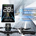 Miniatyrbild 8 av 11: Vitilan U3 Elcykel, 750W Motor 48V 13AH Batteri 20*4.0-tums Feta Däck Vuxen Elcykel, 45km/h Maxhastighet Stads Elcykel