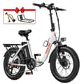Miniatyrbild 1 av 11: Vitilan U3 Elcykel, 750W Motor 48V 13AH Batteri 20*4.0-tums Feta Däck Vuxen Elcykel, 45km/h Maxhastighet Stads Elcykel