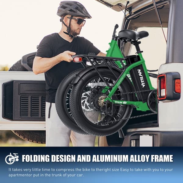 Vitilan U3 Elcykel 750W Peak Power Motor 48V 13AH Batteri Elcykel 20-tums Däck Elcykel