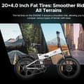 Miniatyrbild 10 av 11: ENGWE ENGINE X El-mountainbike Elcykel 20-tums fatbike 48V13AH Elcykel Stads-mountainbike Elcykel Shimano 7-växlad