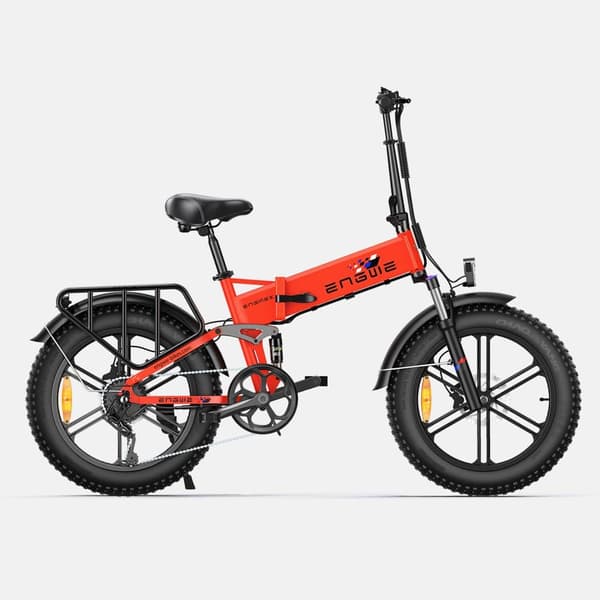 ENGWE ENGINE X El-mountainbike Elcykel 20-tums fatbike 48V13AH Elcykel Stads-mountainbike Elcykel Shimano 7-växlad