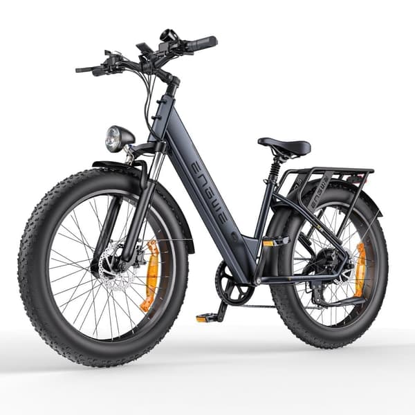 ENGWE E26 ST Elcykel 250W Motor 48V16AH Batteri Elcykel 26” Fat Tire Elcykel Räckvidd 140km Elcykel