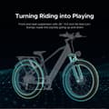 Miniatyrbild 9 av 11: ENGWE E26 ST Elcykel för vuxna 250W 48V16AH Cykel 26 tums cykel med feta däck Stadspendling Elcykel Vikt 34,5 kg