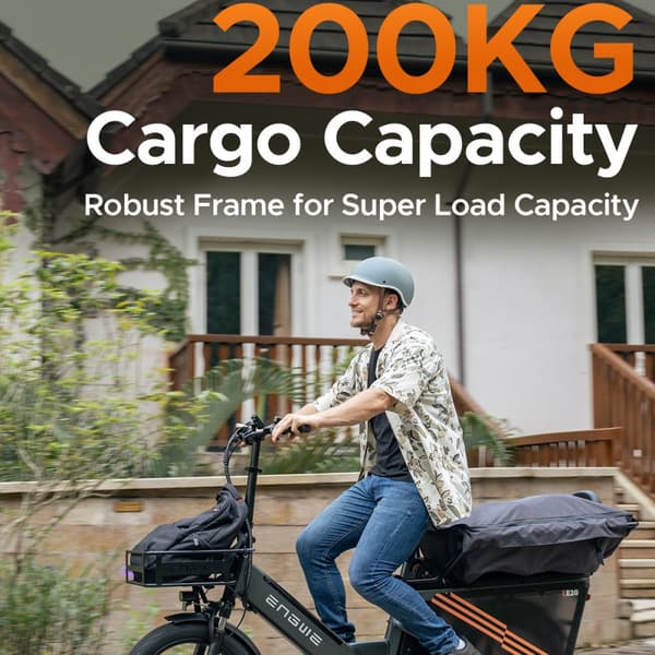 ENGWE LE20 sähköpyörä 250 W moottori 48 V 19,2 Ah akku sähköpyörä 20 tuuman paksurenkainen sähköpyörä sähköpyörän nopeus 25 km/h