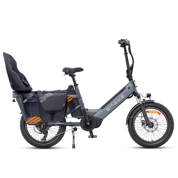 ENGWE LE20 tvåcells elcykel för vuxna 250W 48V38.4AH batteri Elcykel för stadspendling med 20-tums däck
