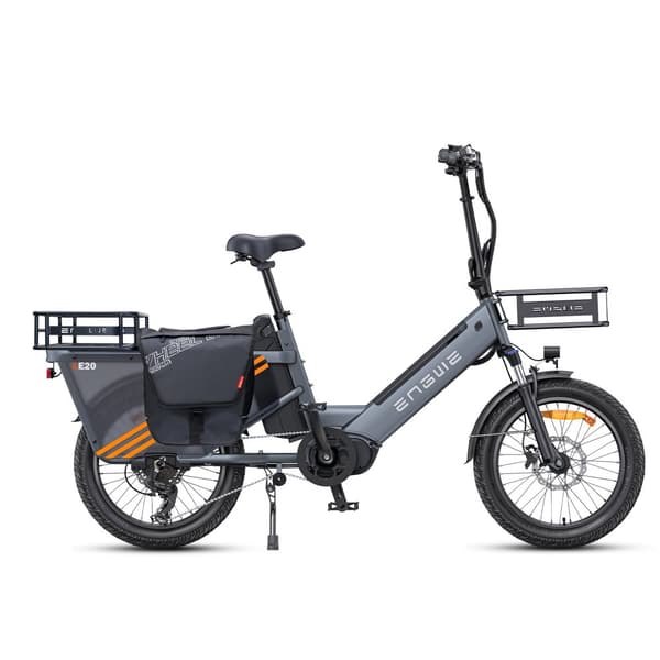 ENGWE LE20 tvåcells elcykel för vuxna 250W 48V38.4AH batteri Elcykel för stadspendling med 20-tums däck