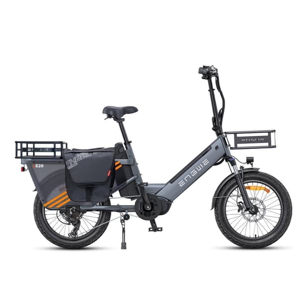 ENGWE LE20 tvåcells elcykel för vuxna 250W 48V38.4AH batteri Elcykel för stadspendling med 20-tums däck