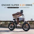 Pikkukuva 3 / 10: ENGWE X20 aikuisten sähköpyörä 750W maastopyörä 48V22.2AH akku 20 tuuman kaupunkipyörä lumirenkailla
