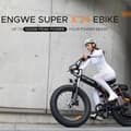 Pikkukuva 4 / 10: ENGWE X24 aikuisten sähköpyörä 1000 W:n maastopyörä 48 V 29,2 Ah:n akulla, 24 tuuman kaupunkipyörä, lumirengas, sähköpyörä