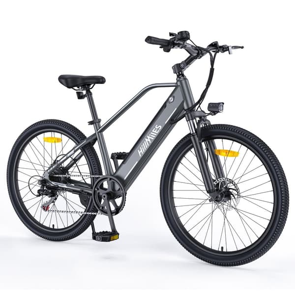 HillMiles MileTrail 1 Elcykel för vuxna, 200W, stadspendling, herr, 36V, 13AH batteri, 26" mountainbike