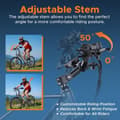 Miniatyrbild 6 av 8: HillMiles MileTrail 1 Elcykel för vuxna, 200W, herr, 36V, 13AH batteri, 26" mountainbike, rammaterial i högkolstål