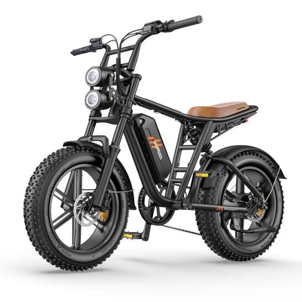 HillMiles MileZoom1 Elcykel för vuxna 750W motor Elcykel 52V15.6AH batteri Elcykel 20 tums feta däck El-mountainbike