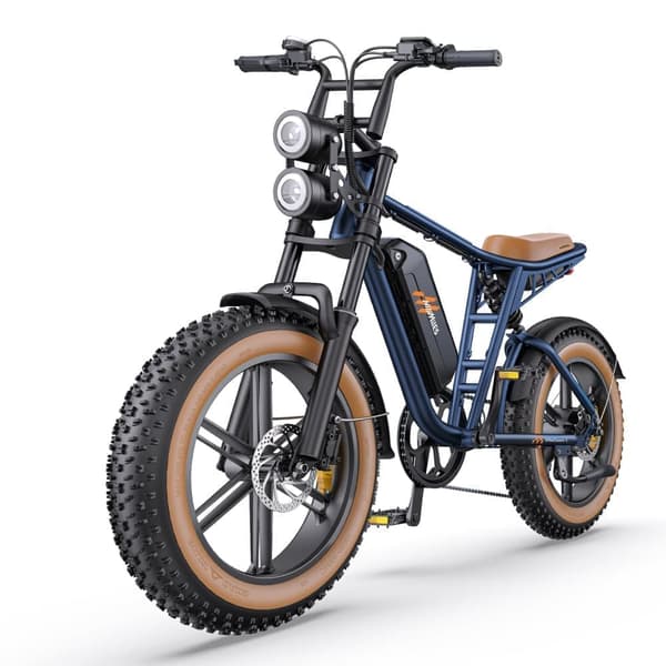 HillMiles MileZoom1 sähköpyörä aikuisille 750 W 52 V 15,6 Ah miesten sähköpyörä 20 tuuman renkailla Sopii 160–190 cm pituisille