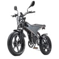 Miniatyrbild 5 av 11: RANDRIDE DM711 Elcykel Dubbelmotor 500W*2 48V20Ah Batteri 20 Tum 4.0 Breda Däck Vuxen Elcykel