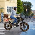Pikkukuva 9 / 10: JANSNO X70 Harjaton moottori 48V 34Ah Kaksoislitiumparisto Kaupunki Sähköpyörä 20" rengas Aikuisille Maasto Sähköpyörä Toimintasäde 80 kilometriä
