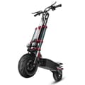 Miniatyrbild 3 av 11: TIFGALOP K8 Elscooter 6000W Dubbelmotor 60V 40Ah Batteri Vuxen Elscooter 12 Tums Terrängdäck Sadel Hopfällbar Elscooter
