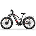 Pikkukuva 1 / 11: TIFGALOP ES7PRO kaupunkisähköpyörä 750*2W 52V21AH sähköpyörä huippunopeus 32 mph 26 tuuman paksurenkainen maastosähköpyörä