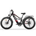 Pikkukuva 4 / 11: TIFGALOP ES7 sähköinen kaupunkipyörä 750W 52V19AH huippunopeus 32 mph 26 tuuman paksurenkainen maastosähköpyörä