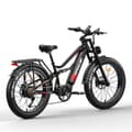 Pikkukuva 5 / 11: TIFGALOP ES7 sähköinen kaupunkipyörä 750W 52V19AH huippunopeus 32 mph 26 tuuman paksurenkainen maastosähköpyörä